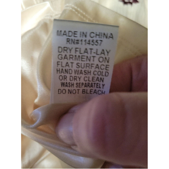 Thyme NWT $69  Embroidered Shift Boho Dress Size S - Picture 7 of 7